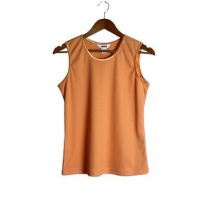 3 for $30! Alia light orange ribbed tank top. Size‎ small